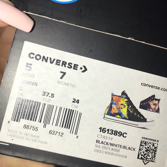 SOLD NWB 🤩 CONVERSE x DC ALLSTAR MENS - Picture 8 of 8
